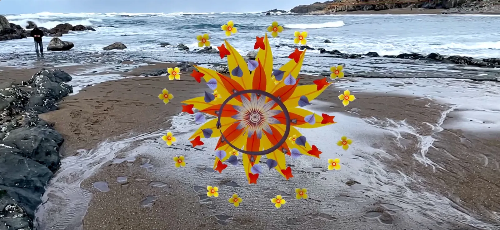 Heather Dunaway Smith: Life Ball, AR on a beach